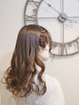 ヘアセットサロン ミント(Hair set salon MINT)&nbsp;フルールハーフアップ