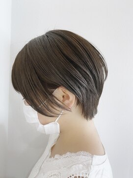 ゴーズゴードットビー 吉祥寺(go s go .b) 女性らしいマロンベージュのくびれショート【イルミナカラー】