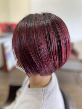 ヘアーズ ベリー 庄内店(hairs BERRY) ピンク