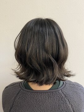 ギャロップヘアー 韓国巻き風ミディアムヘア