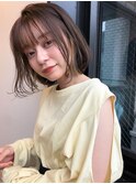【おすすめショート♪】小顔カット×ハイライト×くびれショート