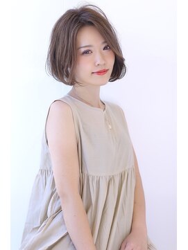 オーロ 西宮店(ORO) 大人かわいいレイヤーボブ
