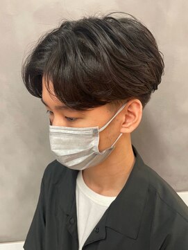 ザ マイル(The mile) ビジカジセンターパートツーブロック刈り上げショート