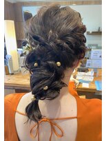 ネオリーブニコ 大井町店(Neolive Nico)&nbsp;お呼ばれへア　ゆるっとあみおろしへア