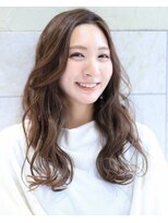 小顔/大人可愛い/抜け感/セミロング 【新宿 / EVE hair lounge】