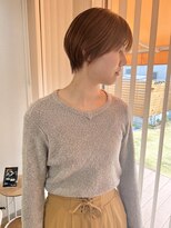 エン(en)&nbsp;ショート×アッシュベージュ