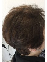 ヘアーカルチャー おゆみ野店(HAIR CULTURE) ショートヘアゴールドブラウンスタイル大人可愛い30代40代50代