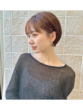 ビュートリアム 南青山(BEAUTRIUM) 大人ショート　シースルーバング　サイドバング　青山　表参道