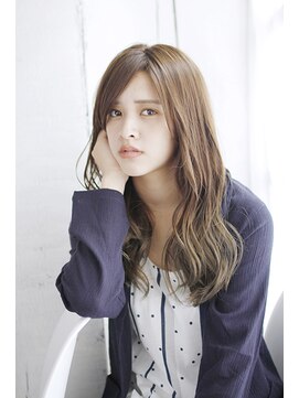 シュシュット(chouchoute) 韓国ボブレイヤーロンググレーベージュ黒髪質改善前髪パーマ/007