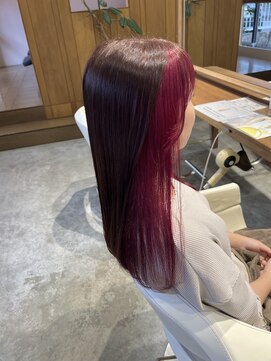 フラム(fulam) フェイスフレーミング×ピンクブラウン