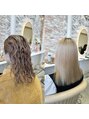 エル バイ ロンド 関(elle by Lond)&nbsp;ブリーチ・ハイダメージの方はダメージレス縮毛矯正しましょう♪