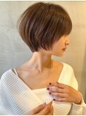 大人美人ショート/ショートカット/髪質改善/白髪ぼかし/30代40代