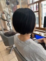 スタジオ アルファプラス 日暮里店(studio α+)&nbsp;ステップボーンカットカットボブショートハイライト日暮里