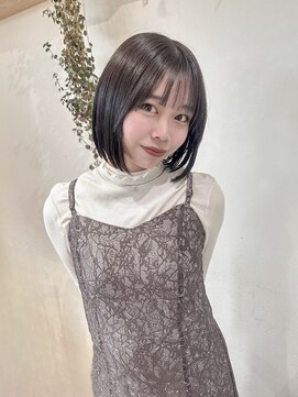 ゼスト 中野店(ZEST) 【ZEST中野/chihiro】似合わせカット/おさまるボブ