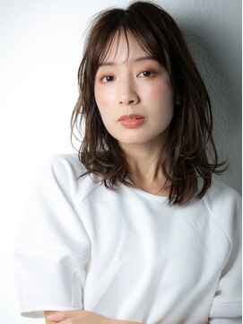 カバーヘア ブリス 川口(COVER HAIR bliss) オリーブグレージュ大人美人小顔ヘルシースタイルv川口30代40代