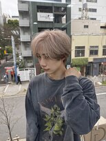 ギミックパシャ(GIMMICK pasha)&nbsp;メンズでもしやすいピンクベージュ