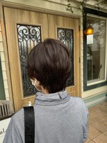 チョコレート(chocolate) 髪質改善大人可愛い20代30代40代50代ショートボブ