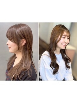 顔学・骨格診断で必ず似合うヘアをご提案♪一番似合う似合わせヘアならお任せください！東梅田/大阪梅田