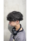 刈り上げマッシュ×波巻きプードル