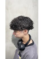 クロー(CROW)&nbsp;刈り上げマッシュ×波巻きプードル