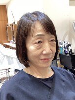 前下がりグラデーションボブ