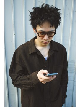 ハイ(HI) アクティブショート×ニュアンスパーマ