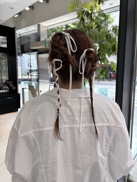 エアー 銀座タワー(AIR) 推し活セット/ヘアセット/結婚式お呼ばれヘア/カチモリヘア