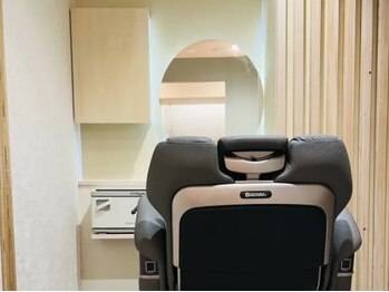 銀座八の写真/【和で統一された完全個室の店内。】至高の床屋体験を是非お楽しみください。[銀座駅4分/銀座一丁駅1分]