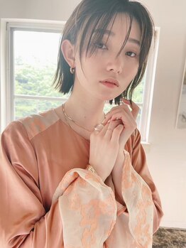 ローマージングウマエ(ROAMER jingumae)の写真/再現性の高いカットで自分史上最高のスタイルを。ショートが得意なStylistが創る美フォルムヘアが人気!