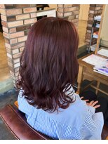 セットアップ 倉敷中庄店(SET-UP)&nbsp;ピンクブラウン×オージュアトリートメント(暗めカラー)