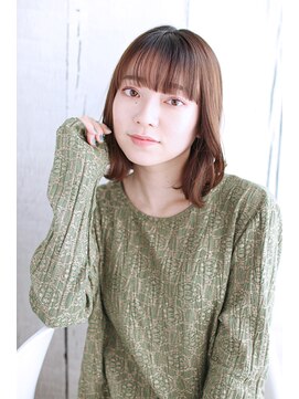 【月1メンテ】白髪染めリタッチでも透明感カラー