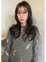 ゾーイダイミョウ(ZOEY daimyo)&nbsp;透明感カラー オリーブブラウン / ハッシュカット