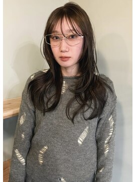 ゾーイダイミョウ(ZOEY daimyo) 透明感カラー オリーブブラウン / ハッシュカット