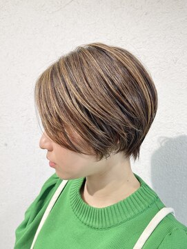 LINOAO.【03/05 NEW OPEN(予定)】 前下がりショート + ハイライト