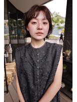 エン クラン バイ ヘッドライト たまプラーザ南口店(en. clan by HEADLIGHT)&nbsp;たまプラーザ/ボブ/レイヤーボブ/まろやかブラウン/透明感カラー