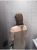 ボブアレンジ、ツインハーフ
