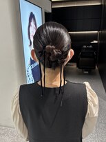 サヴォア(Savoir) お呼ばれヘア◎ピタッとデザインシニヨン