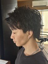 ウォルト 名駅店(walt)&nbsp;名駅 メンズ ピンパーマ ウルフショート