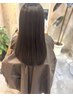 【朝のセットが楽になる◎】似合わせカット＋艶ケアカラー＋補修TR