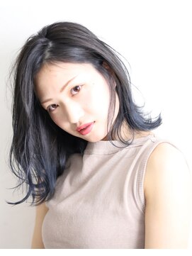 マルルヘアーデザイン(Maururu) グレーブルーグラデーション