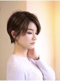定番ショートで大人可愛く! 【tiga池袋店】
