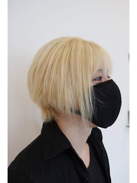 ヘアーアンドネイルフォレスト(Hair&Nail FOREST.) インパクト大!!ホワイティ―カラー