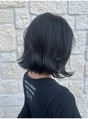 黒髪でも軽やかに♪外ハネアレンジボブ
