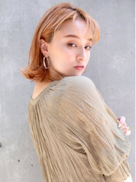 ラフィス ヘアー スワッグ 枚方店(La fith hair swag) 【La fith】 アンティークベージュ×ミディアム