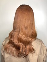 メーヴェ(Mowen) mowen 南堀江　アプリコットベージュ×艶ロング