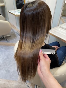 アンド ラ ブランシュ(&.La Blanche) マロンベージュ  大宮/髪質改善/ヘッドスパ