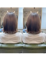 ヘアーサロン リバース(Hair Salon Rebirth)&nbsp;【防府/Rebirth】切りっぱなしボブ
