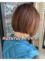 ネリネ(Nerine)&nbsp;ミニボブ　ナチュラルブラウン