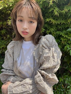 ニコル マスミダ(NICORU) 透明感　ミルクティーカラー