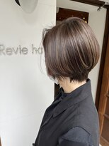 レビーヘアー(Revie hair) 白髪ぼかしハイライトカラー